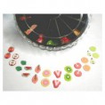 KIT DE 6 CARRUSELES DE FIMO REBANADO 720 PIEZAS